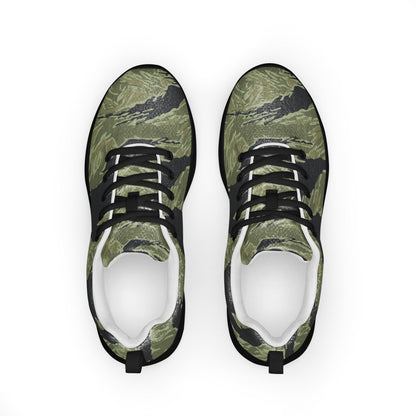South Vietnamese Sea Wave Tiger Stripe CAMO Mens Athletic Shoes