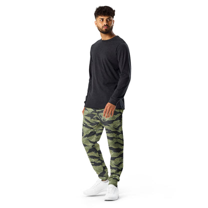 South Vietnamese Sea Wave Tiger Stripe CAMO Mens Joggers