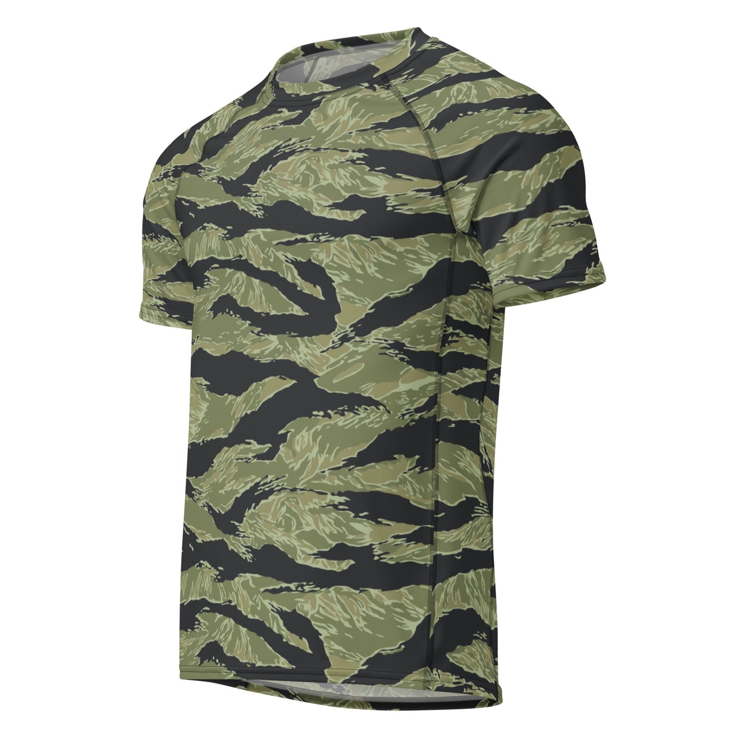 South Vietnamese Sea Wave Tiger Stripe CAMO men’s rash guard