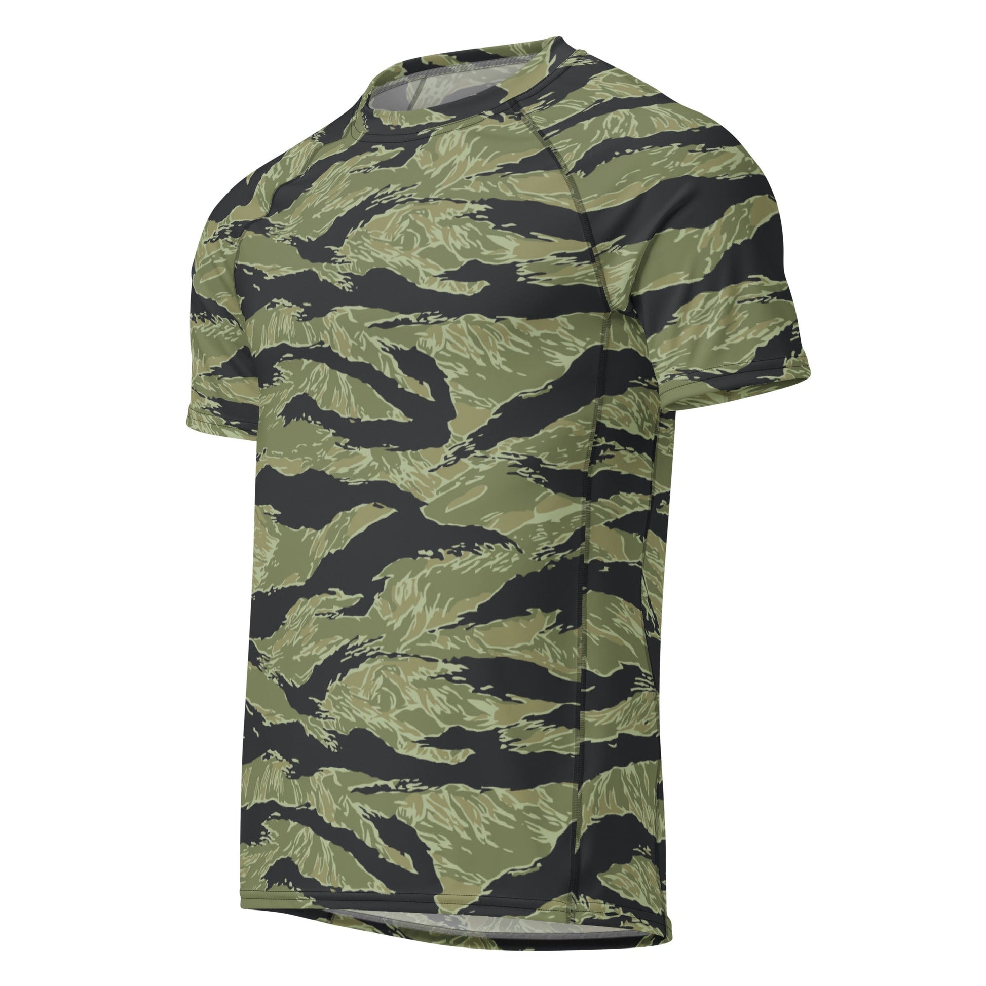 South Vietnamese Sea Wave Tiger Stripe CAMO men’s rash guard