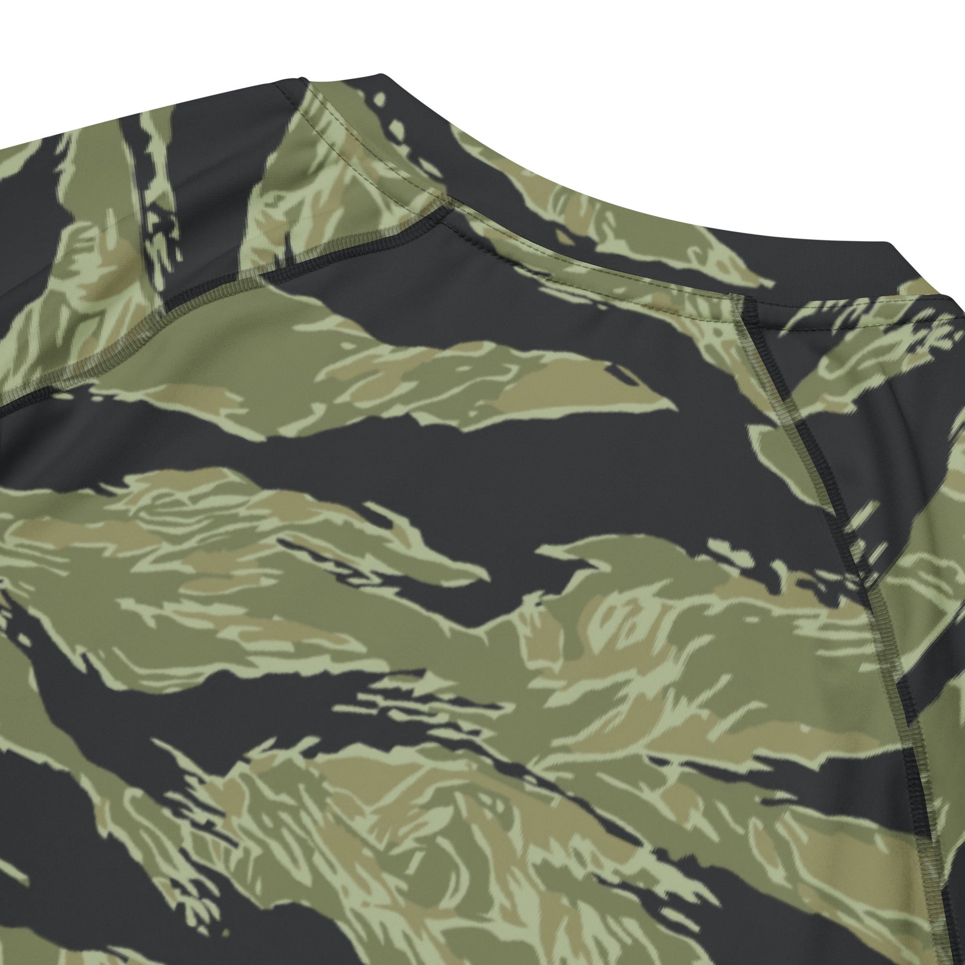 South Vietnamese Sea Wave Tiger Stripe CAMO men’s rash guard