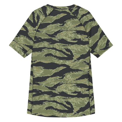 South Vietnamese Sea Wave Tiger Stripe CAMO men’s rash guard