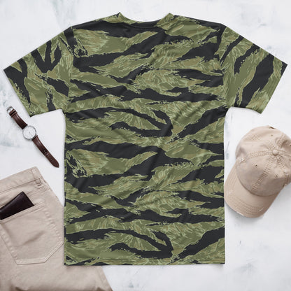South Vietnamese Sea Wave Tiger Stripe CAMO Mens T-Shirt
