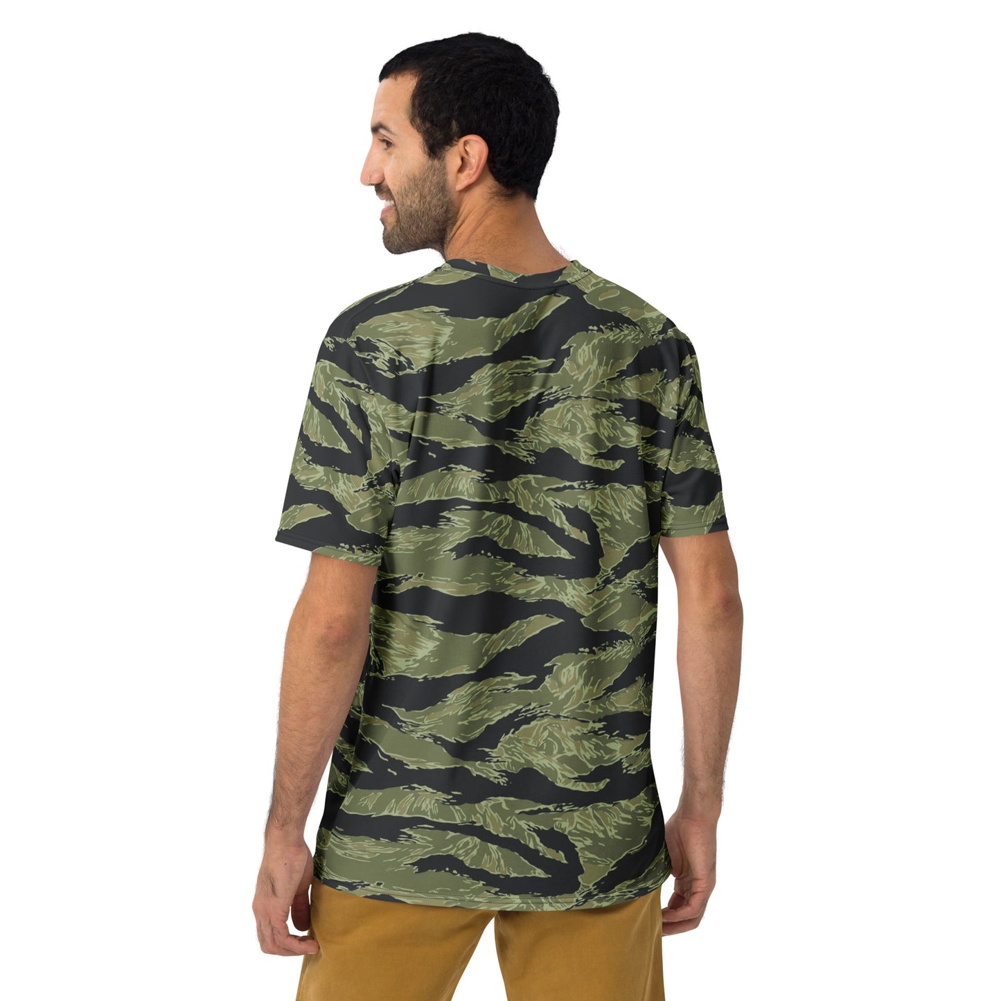 South Vietnamese Sea Wave Tiger Stripe CAMO Mens T-Shirt