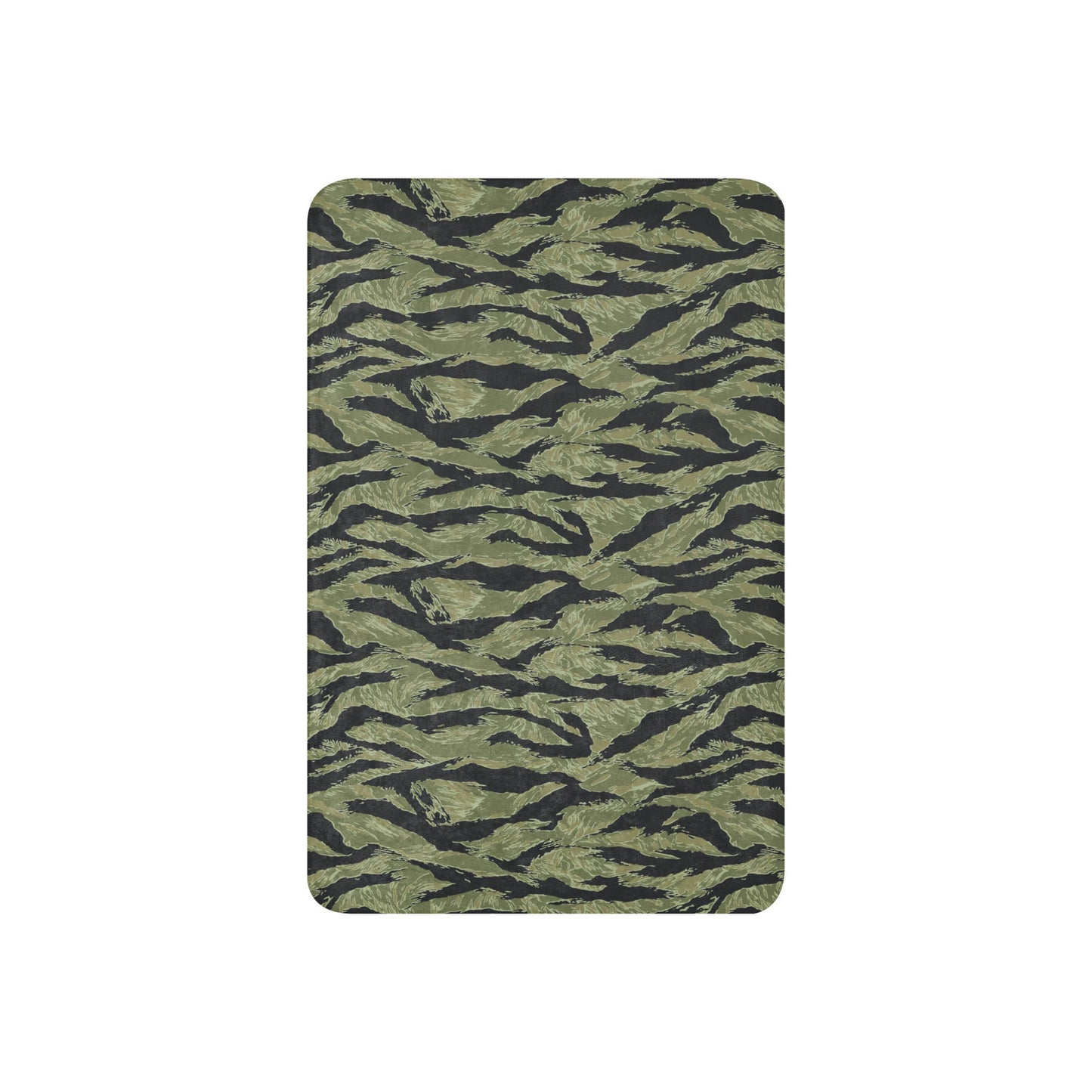 South Vietnamese Sea Wave Tiger Stripe CAMO Sherpa Blanket