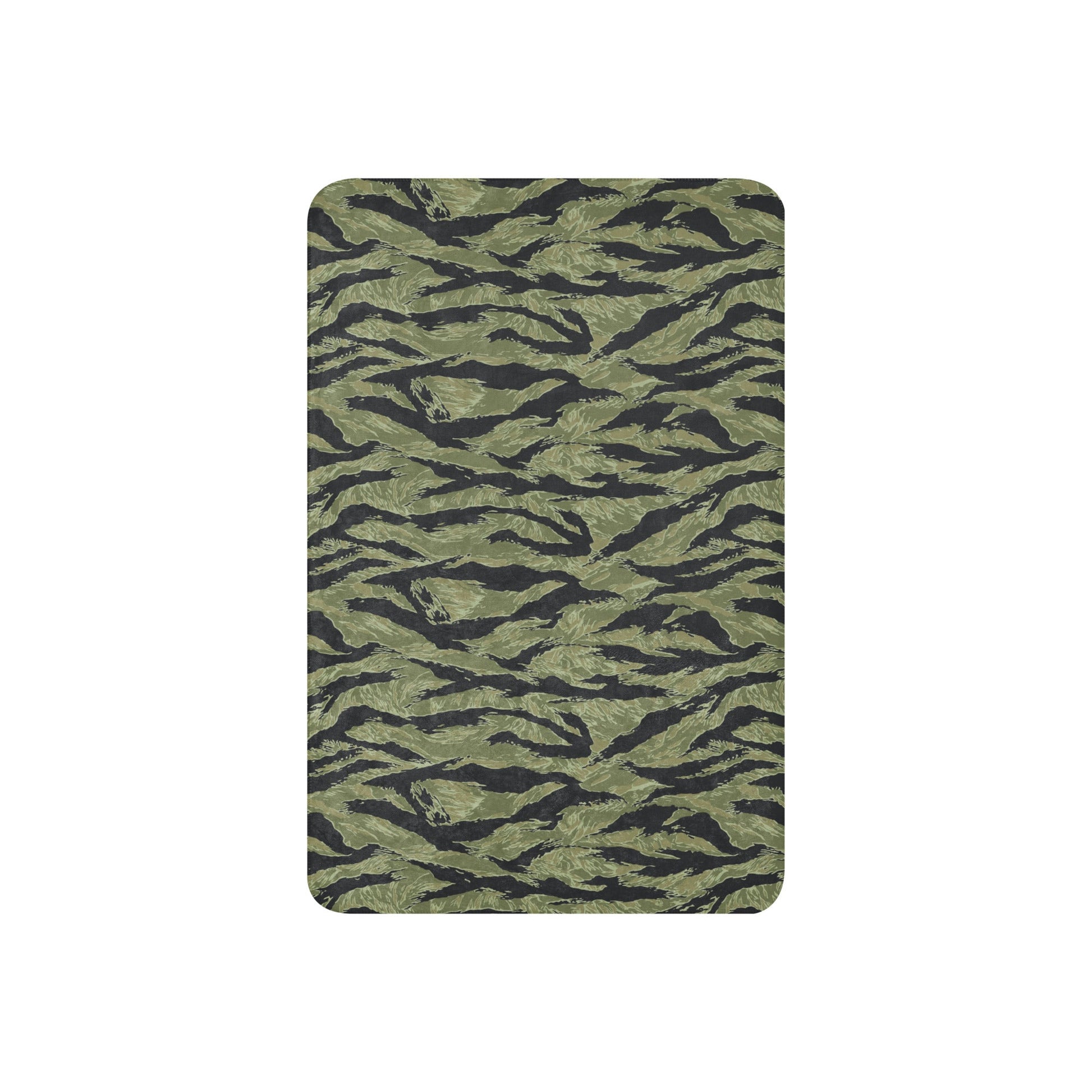 South Vietnamese Sea Wave Tiger Stripe CAMO Sherpa Blanket