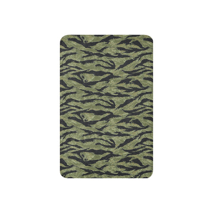South Vietnamese Sea Wave Tiger Stripe CAMO Sherpa Blanket