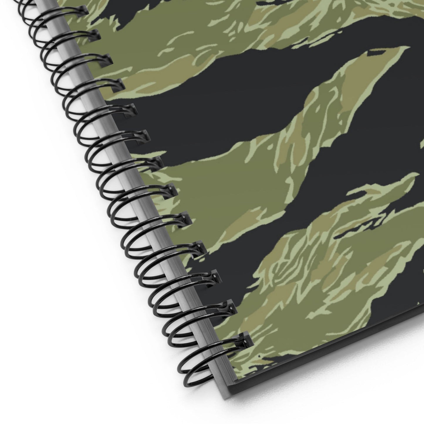 South Vietnamese Sea Wave Tiger Stripe CAMO Spiral Notebook