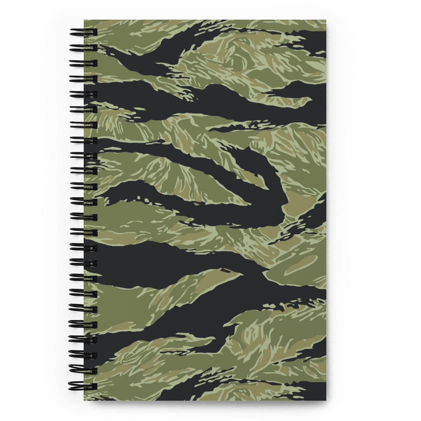 South Vietnamese Sea Wave Tiger Stripe CAMO Spiral Notebook
