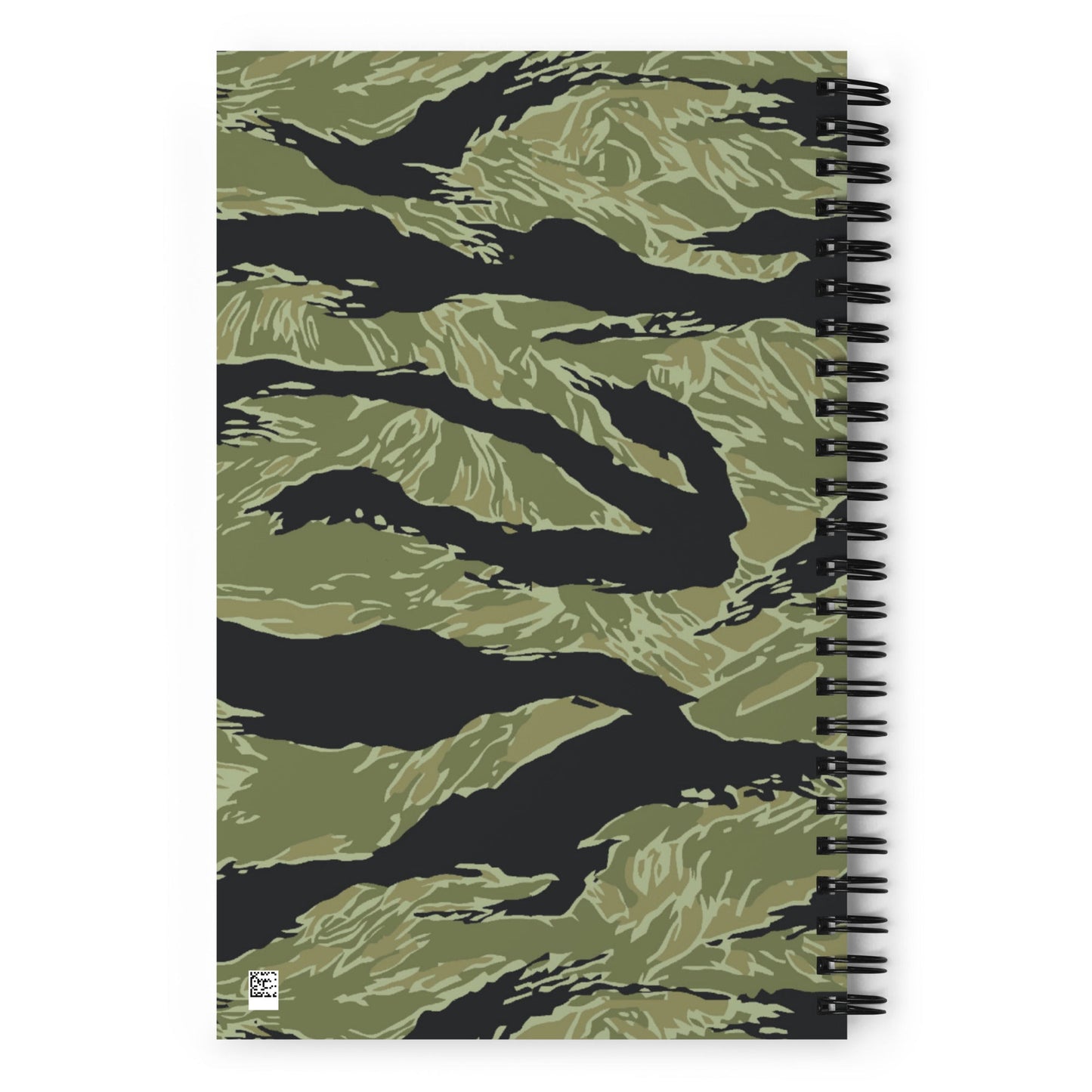 South Vietnamese Sea Wave Tiger Stripe CAMO Spiral Notebook