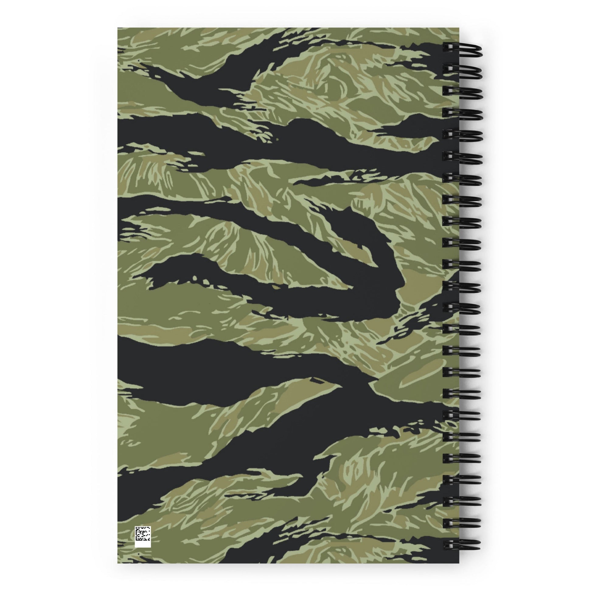 South Vietnamese Sea Wave Tiger Stripe CAMO Spiral Notebook