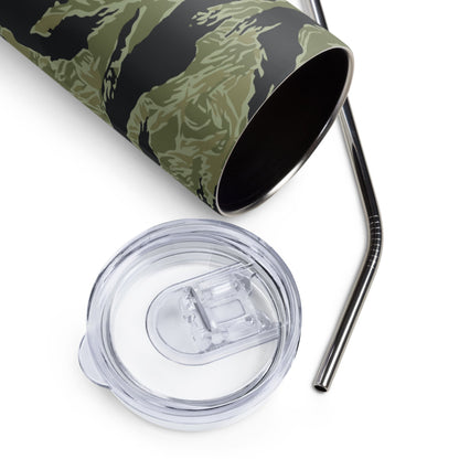 South Vietnamese Sea Wave Tiger Stripe CAMO Stainless Steel Tumbler