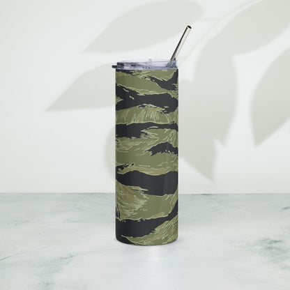 South Vietnamese Sea Wave Tiger Stripe CAMO Stainless Steel Tumbler