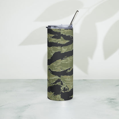 South Vietnamese Sea Wave Tiger Stripe CAMO Stainless Steel Tumbler