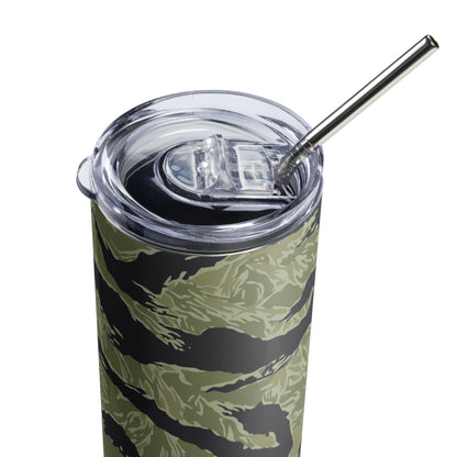 South Vietnamese Sea Wave Tiger Stripe CAMO Stainless Steel Tumbler