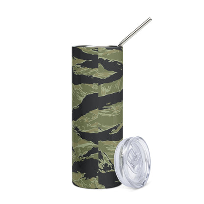 South Vietnamese Sea Wave Tiger Stripe CAMO Stainless Steel Tumbler