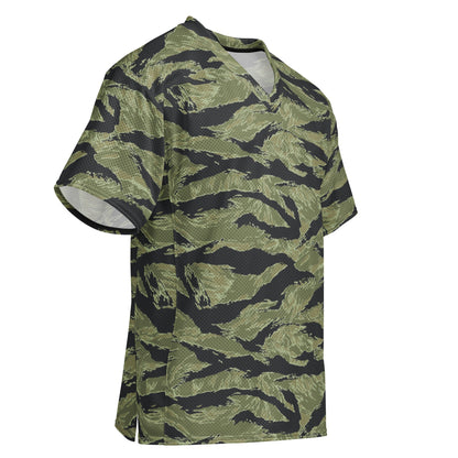 South Vietnamese Sea Wave Tiger Stripe CAMO Unisex American Football Jersey