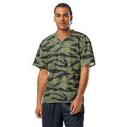 Tiger Stripe Sea Wave CAMO Unisex American Football Jersey