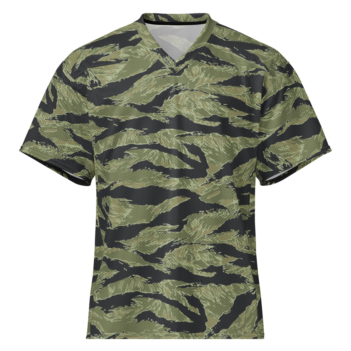 South Vietnamese Sea Wave Tiger Stripe CAMO Unisex American Football Jersey - 2XS