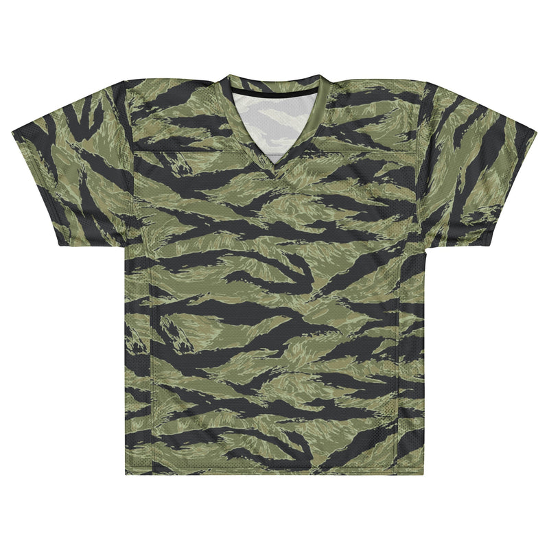 Tiger Stripe Sea Wave CAMO Unisex American Football Jersey