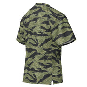 Tiger Stripe Sea Wave CAMO Unisex American Football Jersey