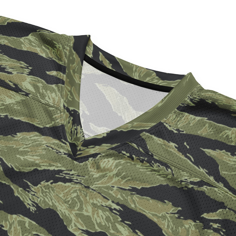 Tiger Stripe Sea Wave CAMO Unisex American Football Jersey