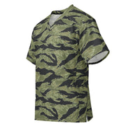 Tiger Stripe Sea Wave CAMO Unisex American Football Jersey