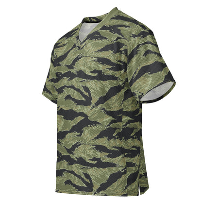 South Vietnamese Sea Wave Tiger Stripe CAMO Unisex American Football Jersey