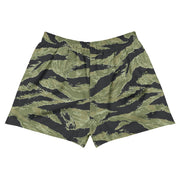 Tiger Stripe Sea Wave CAMO Unisex Athletic Shorts