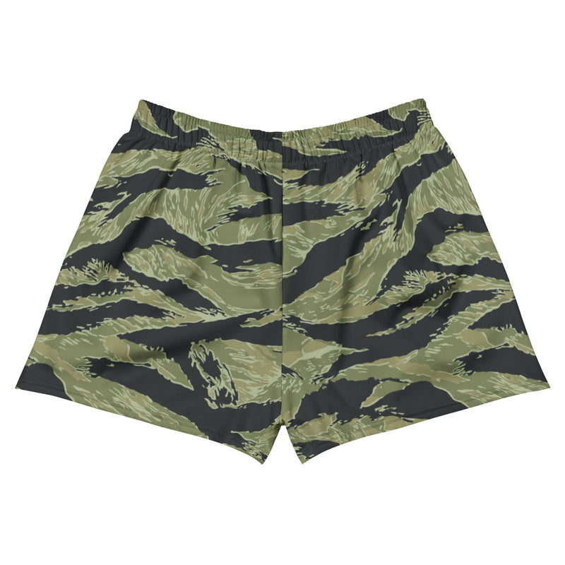 Tiger Stripe Sea Wave CAMO Unisex Athletic Shorts