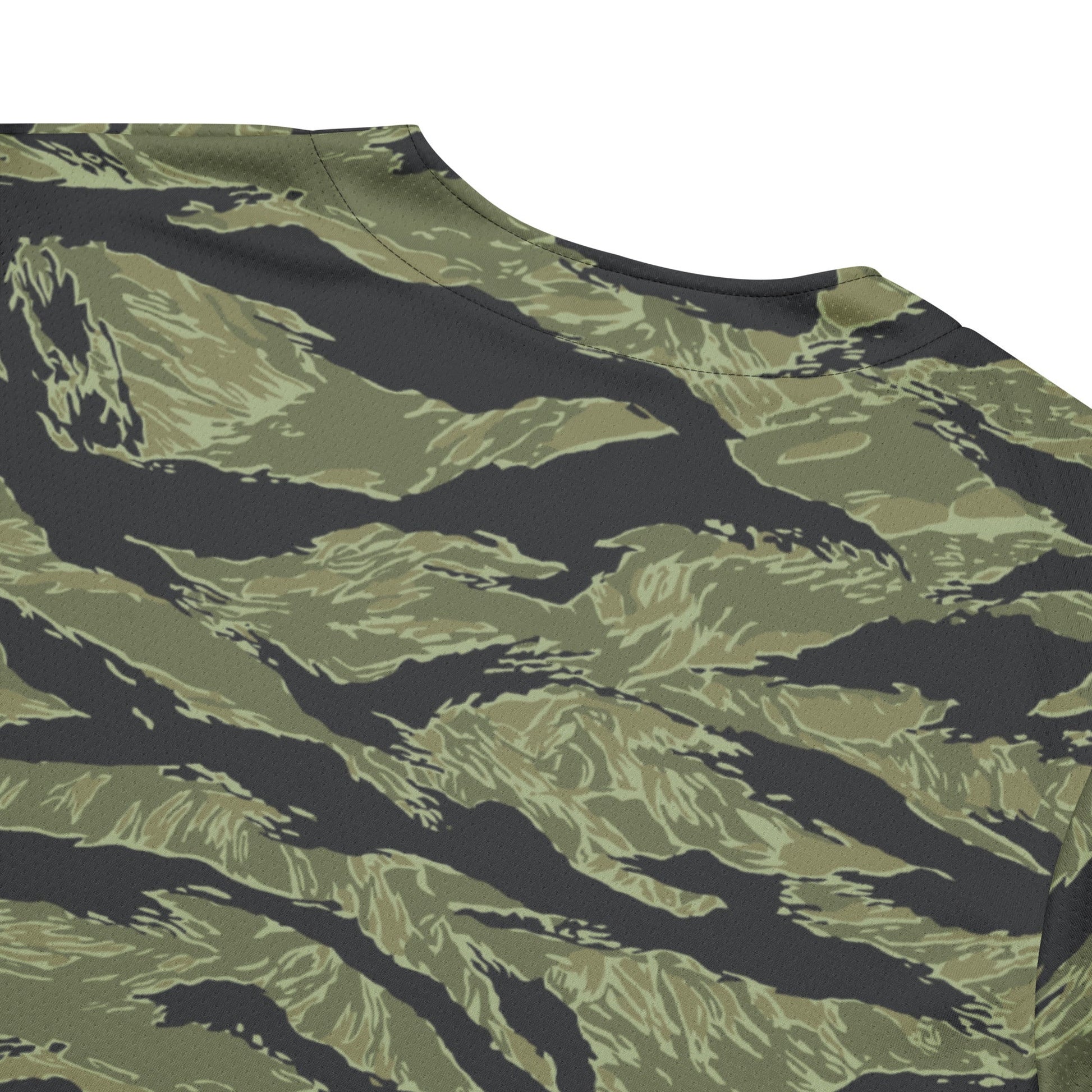 South Vietnamese Sea Wave Tiger Stripe CAMO Unisex Baseball Jersey