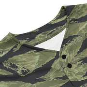 Tiger Stripe Sea Wave CAMO Unisex Baseball Jersey