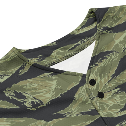 South Vietnamese Sea Wave Tiger Stripe CAMO Unisex Baseball Jersey