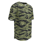 Tiger Stripe Sea Wave CAMO Unisex Baseball Jersey