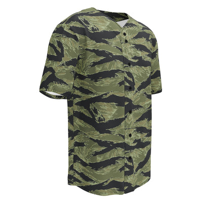 South Vietnamese Sea Wave Tiger Stripe CAMO Unisex Baseball Jersey