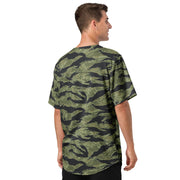 Tiger Stripe Sea Wave CAMO Unisex Baseball Jersey