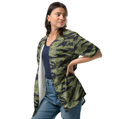 South Vietnamese Sea Wave Tiger Stripe CAMO Unisex Baseball Jersey