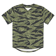 Tiger Stripe Sea Wave CAMO Unisex Baseball Jersey