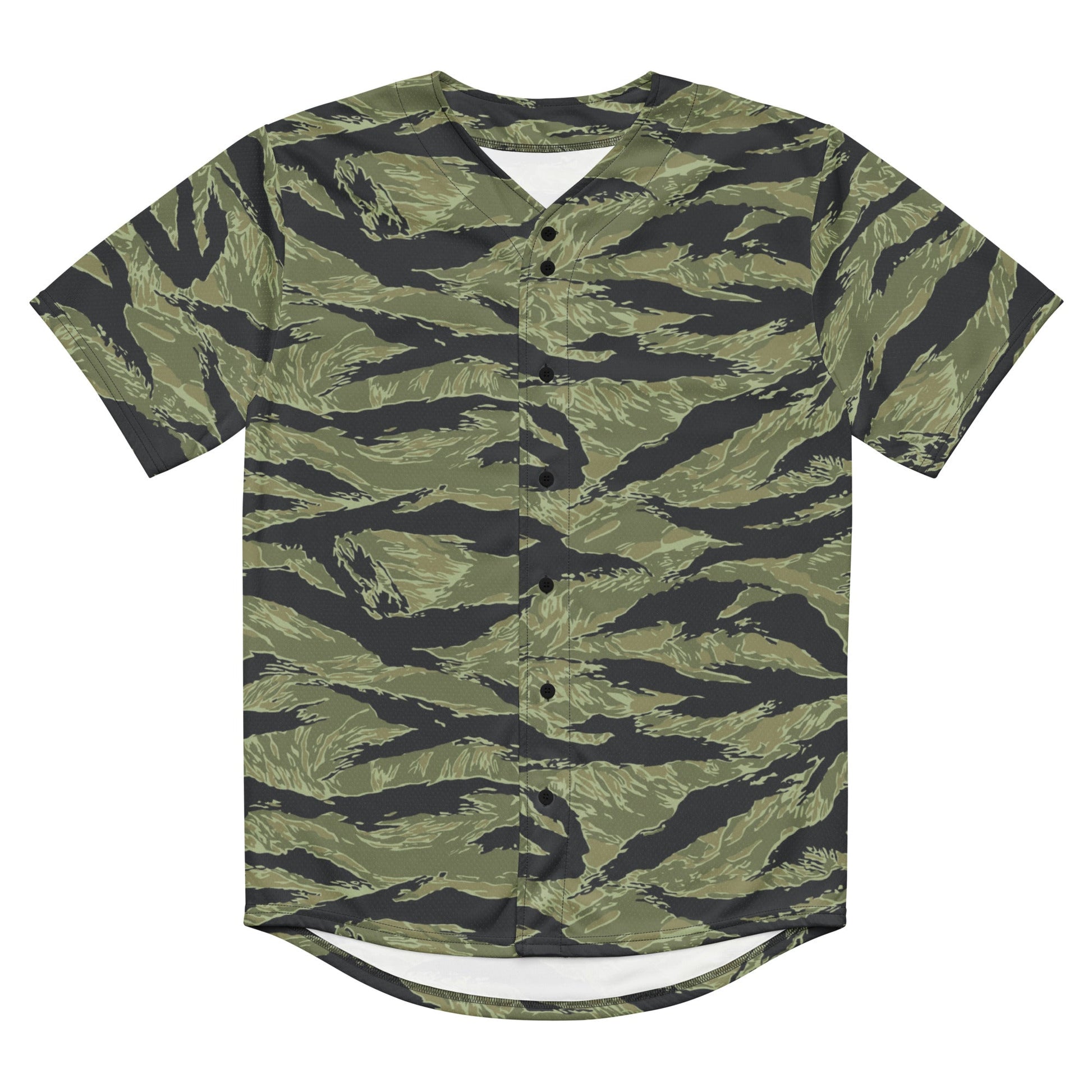 South Vietnamese Sea Wave Tiger Stripe CAMO Unisex Baseball Jersey
