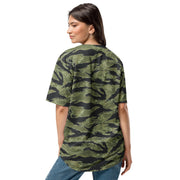 Tiger Stripe Sea Wave CAMO Unisex Baseball Jersey