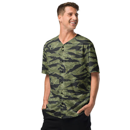 South Vietnamese Sea Wave Tiger Stripe CAMO Unisex Baseball Jersey