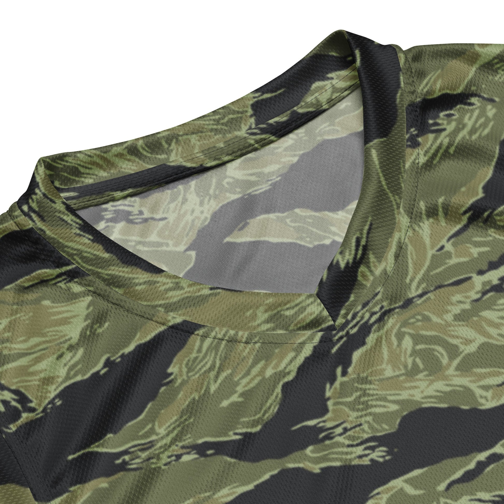 South Vietnamese Sea Wave Tiger Stripe CAMO Unisex Basketball Jersey