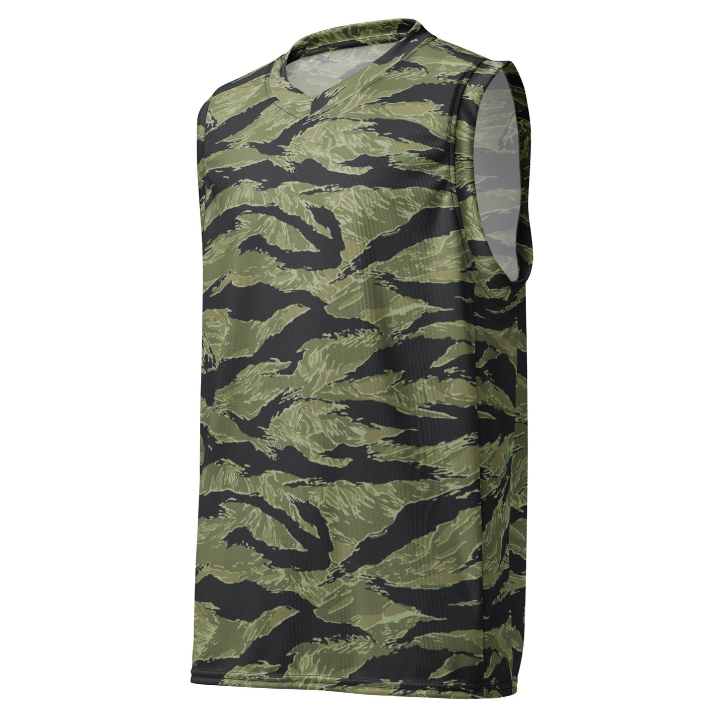 South Vietnamese Sea Wave Tiger Stripe CAMO Unisex Basketball Jersey