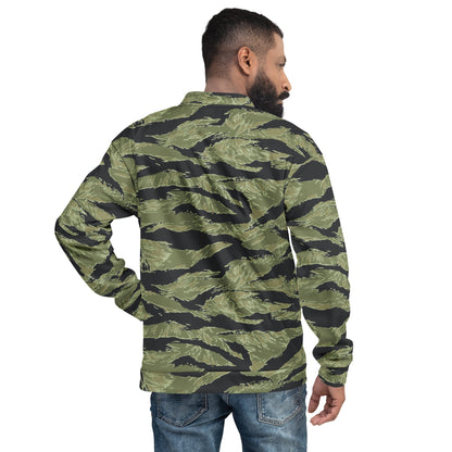 South Vietnamese Sea Wave Tiger Stripe CAMO Unisex Bomber Jacket