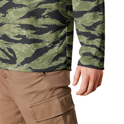 South Vietnamese Sea Wave Tiger Stripe CAMO Unisex Hockey Fan Jersey