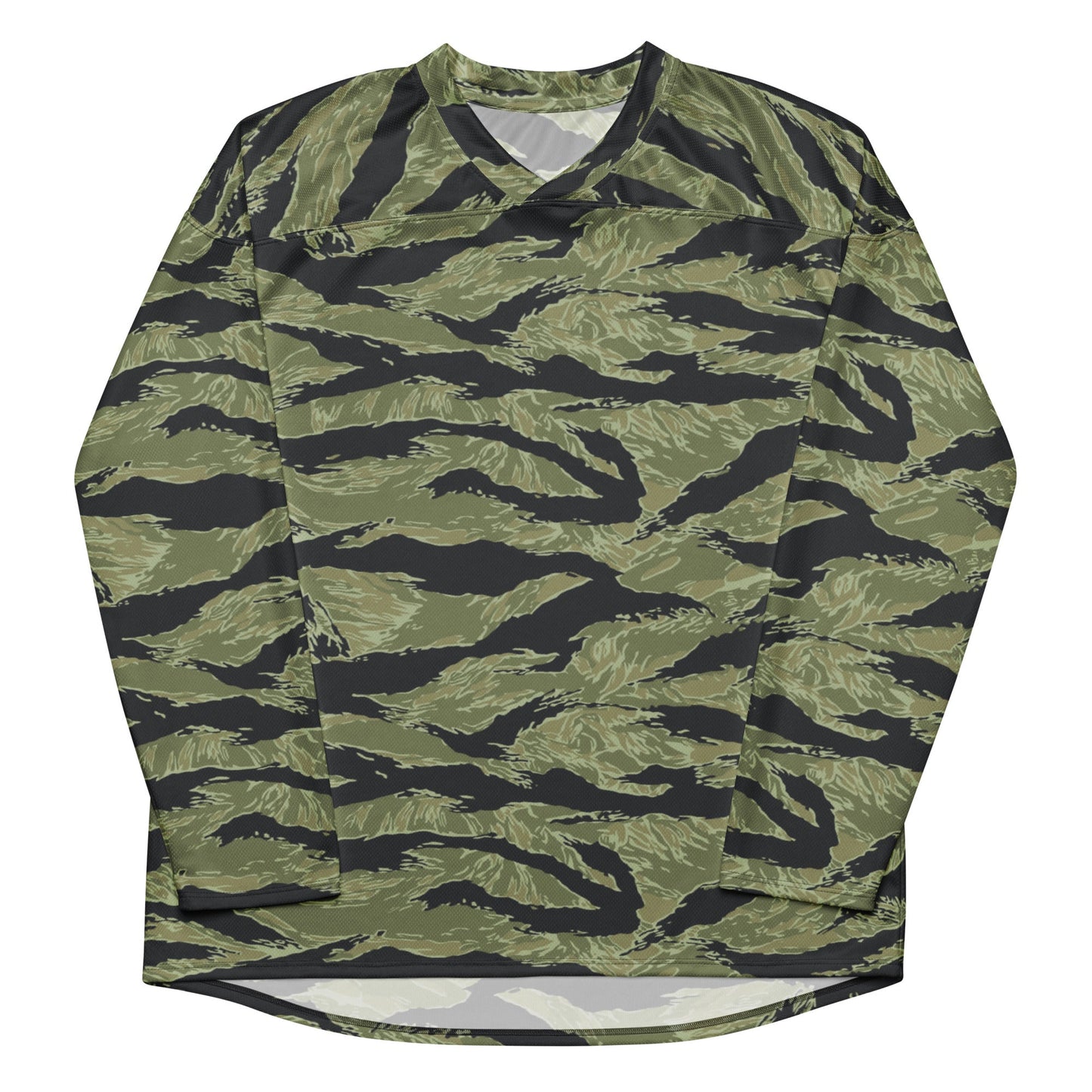 South Vietnamese Sea Wave Tiger Stripe CAMO Unisex Hockey Fan Jersey