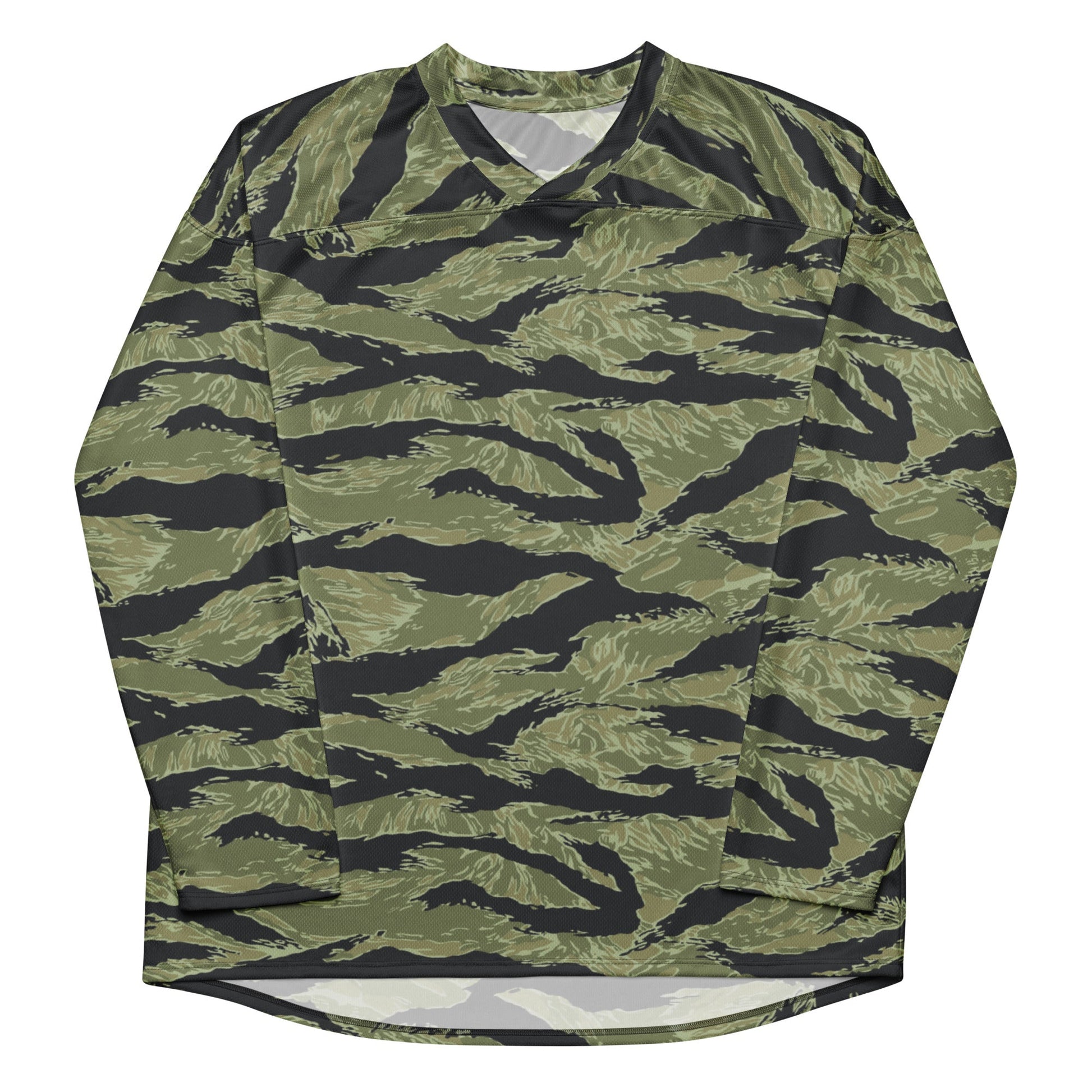 South Vietnamese Sea Wave Tiger Stripe CAMO Unisex Hockey Fan Jersey