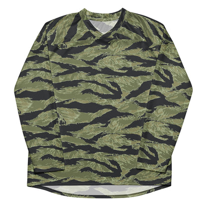 South Vietnamese Sea Wave Tiger Stripe CAMO Unisex Hockey Fan Jersey