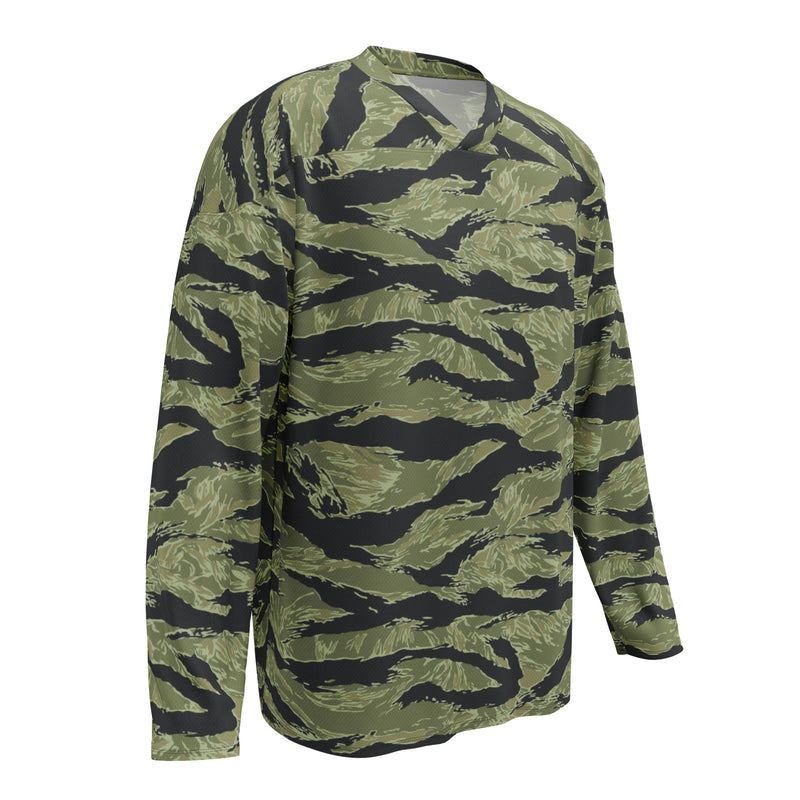 Tiger Stripe Sea Wave CAMO Unisex Hockey Fan Jersey