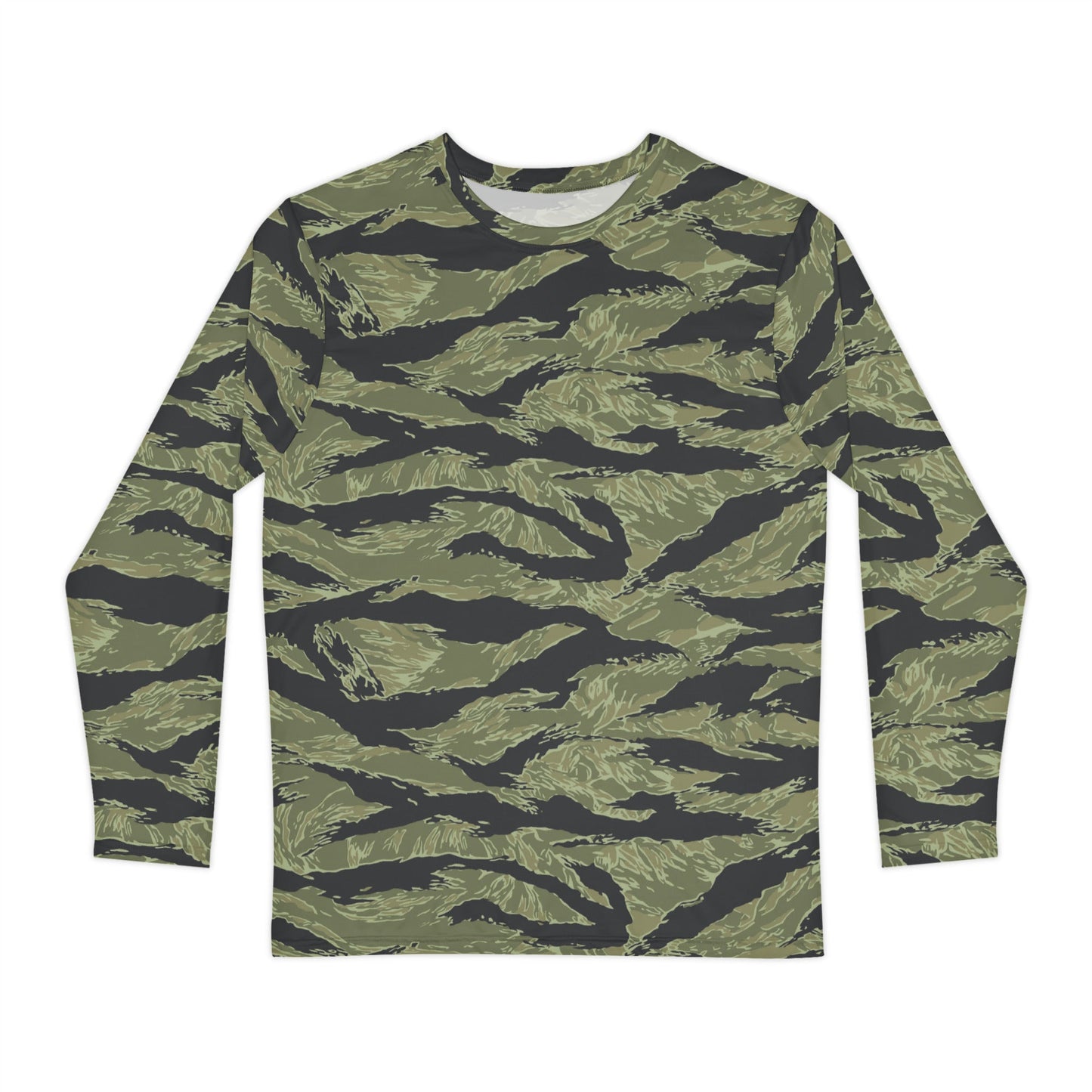 South Vietnamese Sea Wave Tiger Stripe CAMO Unisex Long-Sleeve Shirt - XS